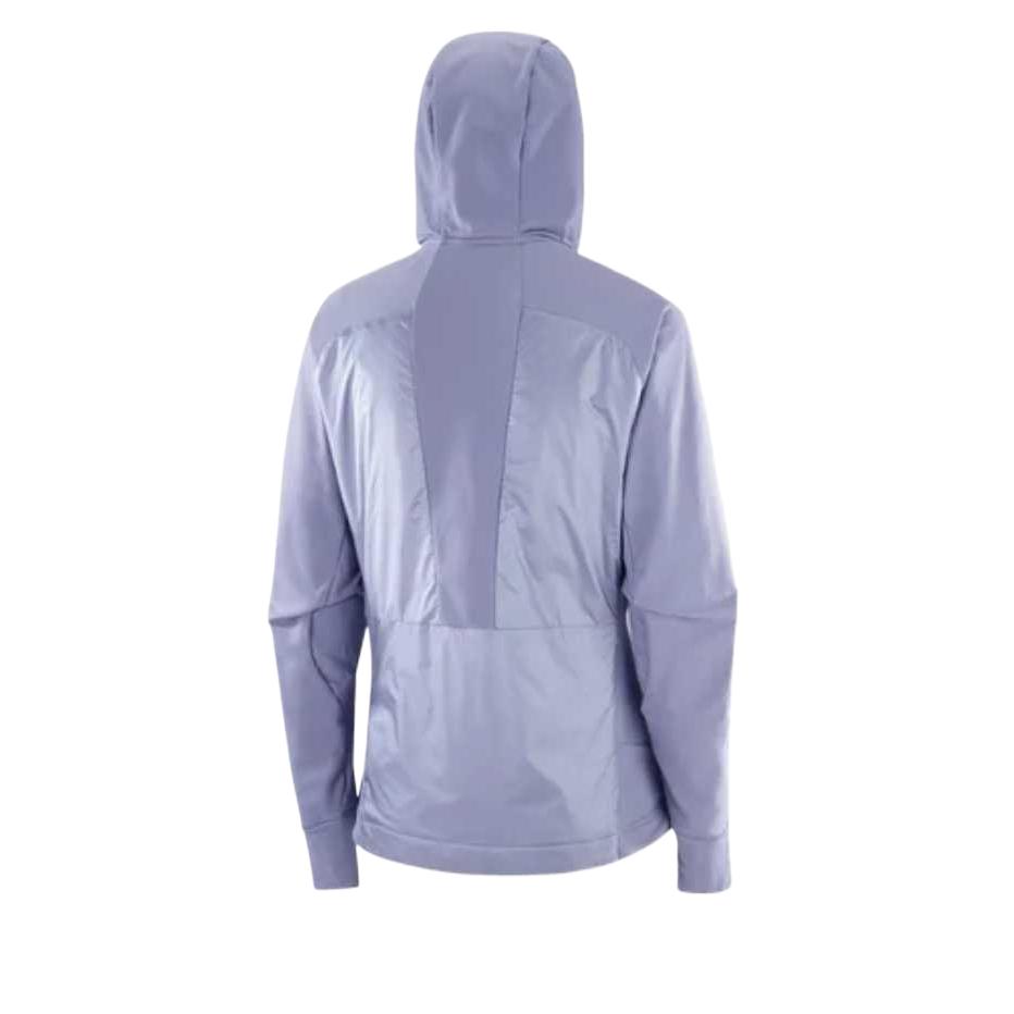 SALOMON Breathable Windproof Lightweight Quick-Dry Cotton Jacket Women Jacket Blue Granite C24692
