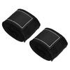 2Pcs 2.5m Elastic Strap Boxing Sanda Muay Thai MMA Taekwondo Bandage Hand Wraps (Black)