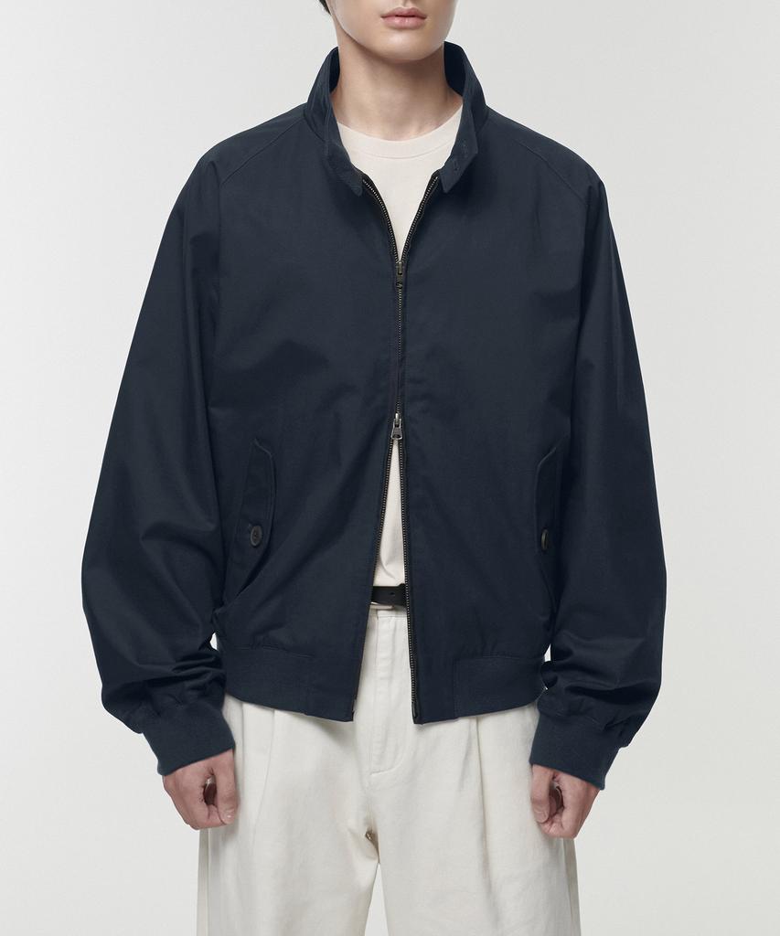 Musinsa Standard Cotton Harrington Jacket [Navy]