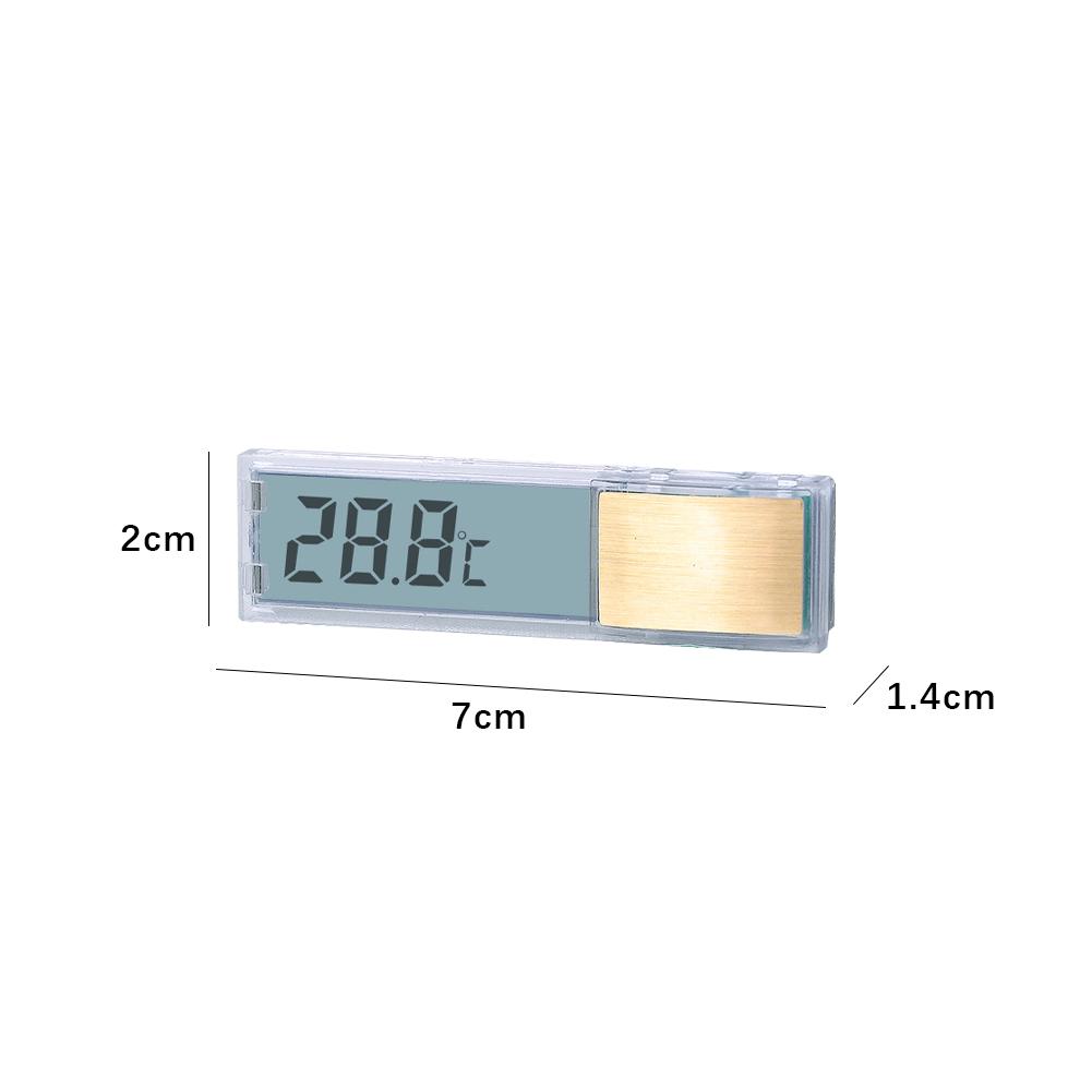 3D LCD Digital Aquarium Thermometer Fish Tank Measuring Device Accurate Durable Temperature Fish Turtle Temp Meter Decoration