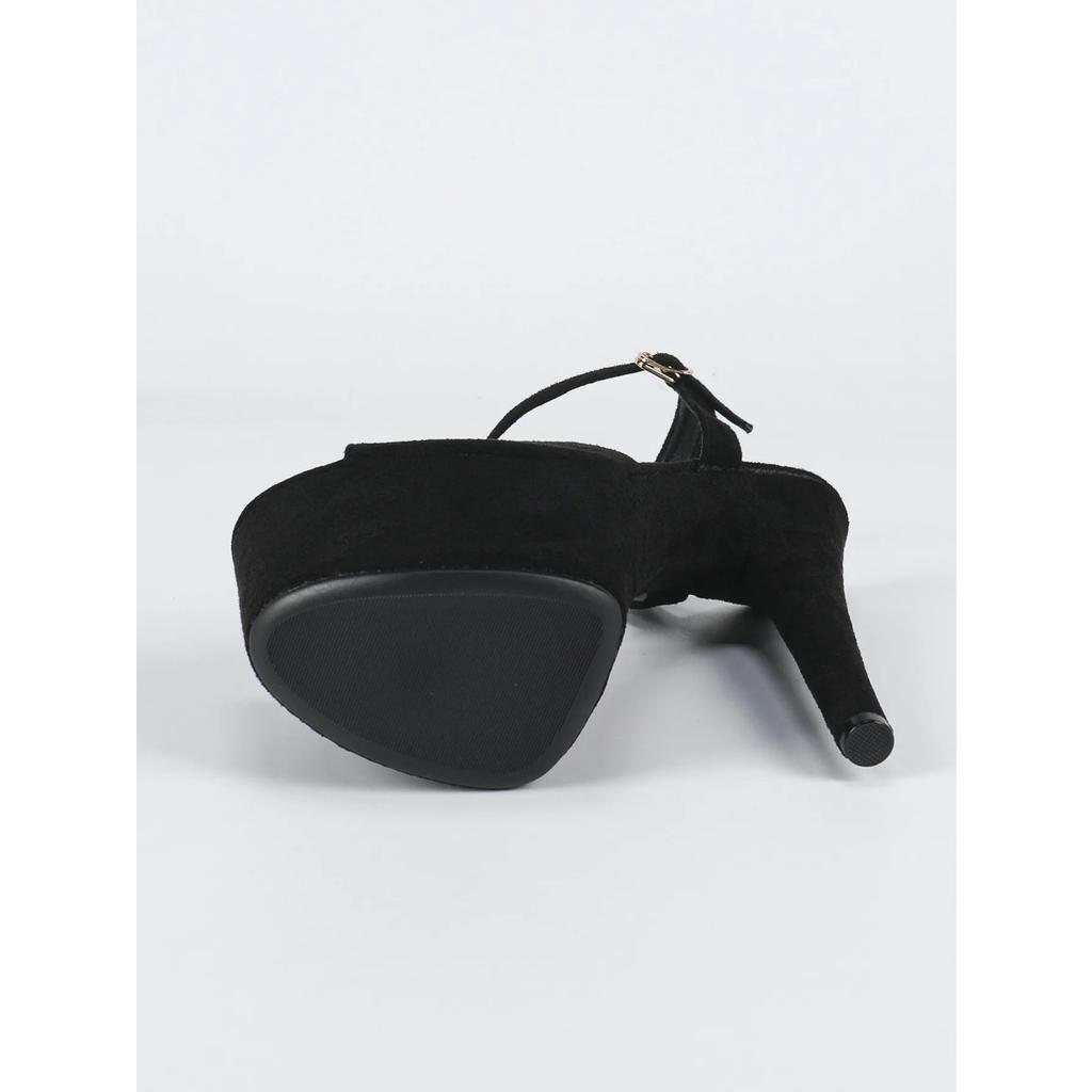 Semišové Silná podrážka Nepromokavé Platforma Noční Show Pole Dance Boty Model Vysoké podpatky Módní přehlídka Sexy Sandály Velkoobchod