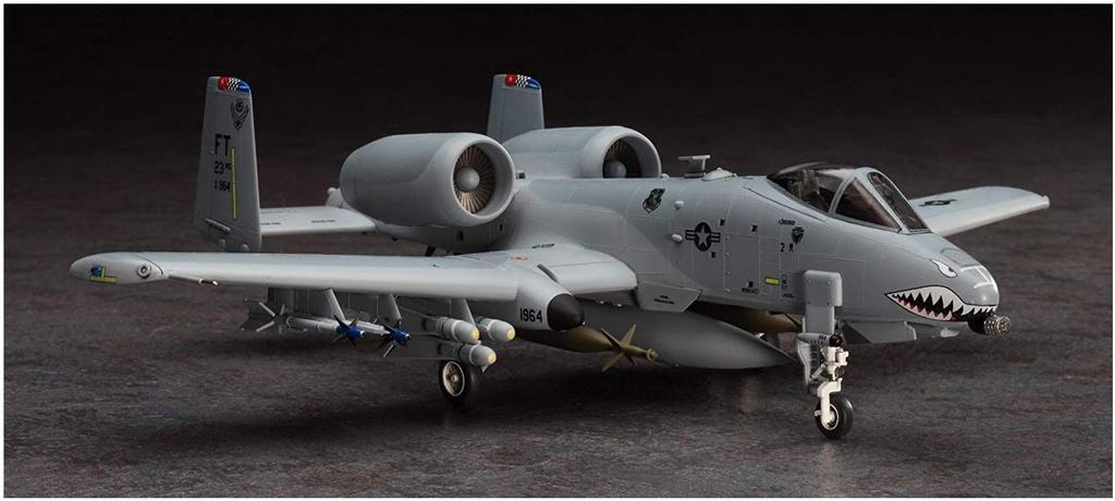 Hasegawa US Air Force Thunderbolt II Plastic Model Kit E43 1/72 A-10C