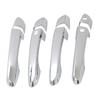 For Hyundai Tucson 2016-2019 Chrome Side Door Handle Cover Trim with Smart hole