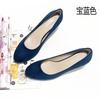 A Simple Matte Velvet Light-Mouth Spring And Autumn Shoes, Single Shoes, Waterproof Table, Fine High Heels, Professional Women'S Shoes, Black.