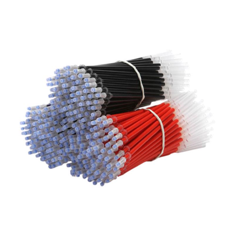 Penna Gel con Punta Sottile da 0,5 mm e Punta a Pallina - Inchiostro Blu, Rosso, Nero per Firmare & Scrivere