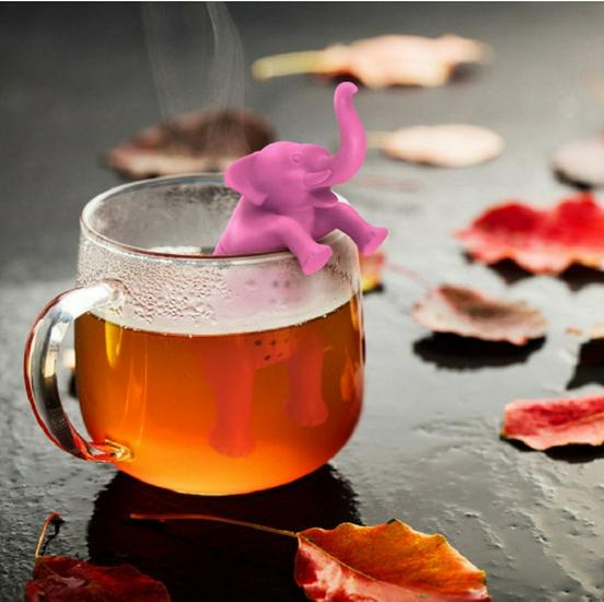 Lazy Person's Poop Tea Infuser: Novelty Butt-Shaped Tea Strainer for Leaf Brewing