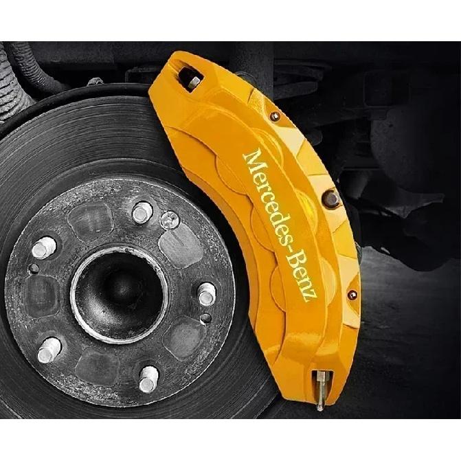 6 Pezzi Adesivo Pinza Freno Auto Decalcomania Resistente al Calore Per Mercedes Benz AMG W206 W204 W205 W212 W213 W221 W222 W223 W251 W464