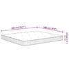 VidaXL Medium Pocket Spring Mattress 180x200 Cm 372819
