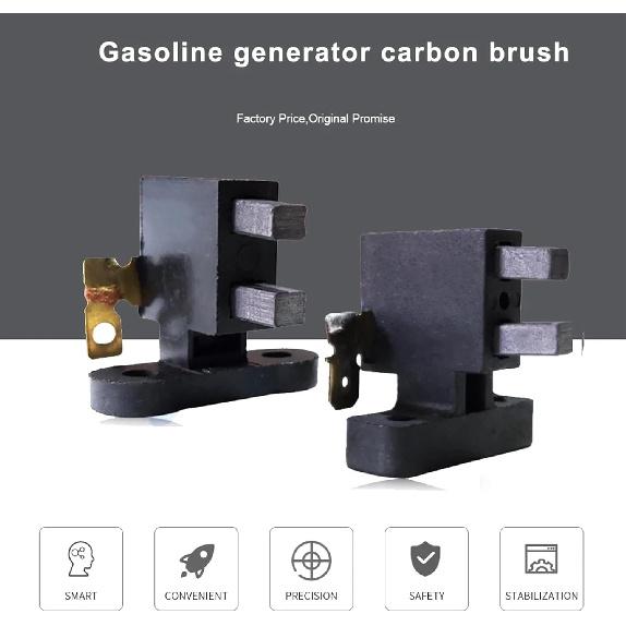10PCS Gasoline Generator Carbon Brush Holder 168/188F for GX160 2-3KW and GX390 5-8KW Engine Generator Spare Parts(5-8kw)