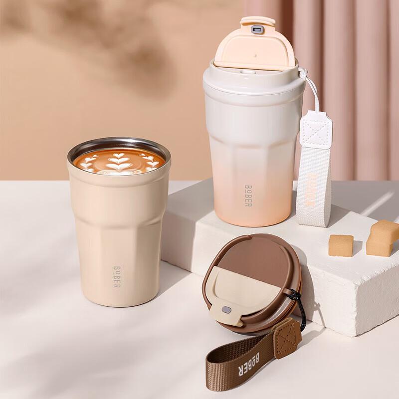 BoBao Stainless Steel Insulated Coffee Mug