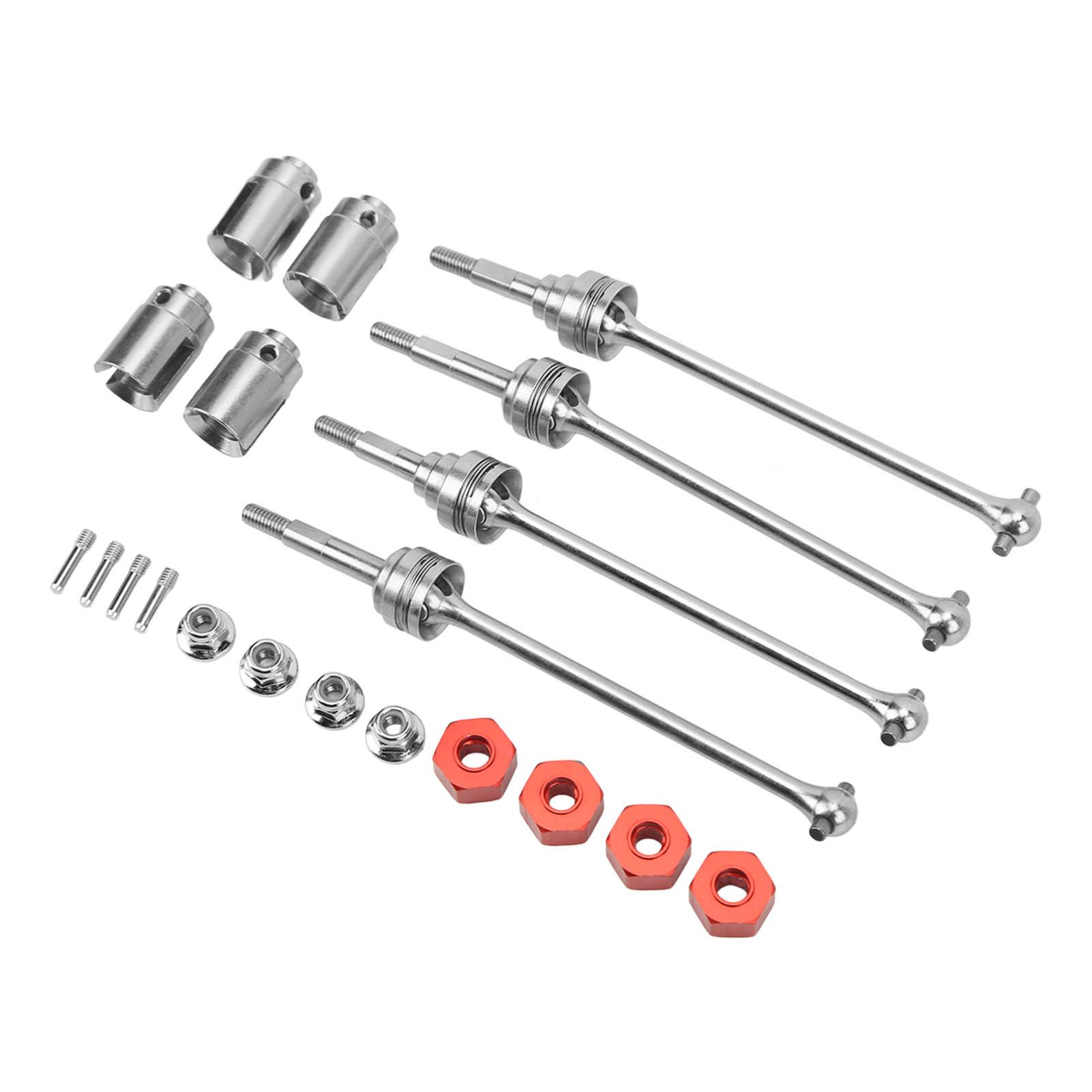 

RC Передній Задній Привідний Вал Великий Кут Потужна Стабільна Трансмісія Передній Задній CVD Набір Привідних Осей