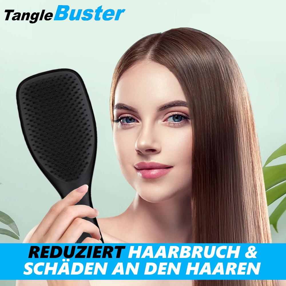 TangleBuster Anti Tangle Bürste Haarbruch entwirrende Bürste biegsame Borsten