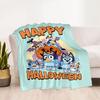 Halloween Bluey Gang Blanket Soft & Cozy Suitable for Sofa Couch Bed Four Seasons Multipurpose Modern Style Birthday Christmas Gift Blanket