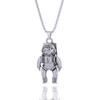 Astronaut Necklace for Men, Portable Astronaut Pendant, Versatile Accessory for Women