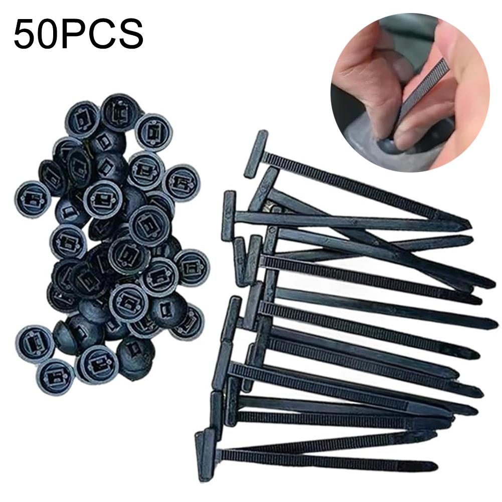 Self-locking Plastic Nylon Cable Tie 20/50/100pcs Universal Cable Tie Retainer Heavy Duty Nylon Zip Ties Car Accessories
