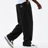 Autumn new men's retro vertical striped corduroy loose straight casual trousers