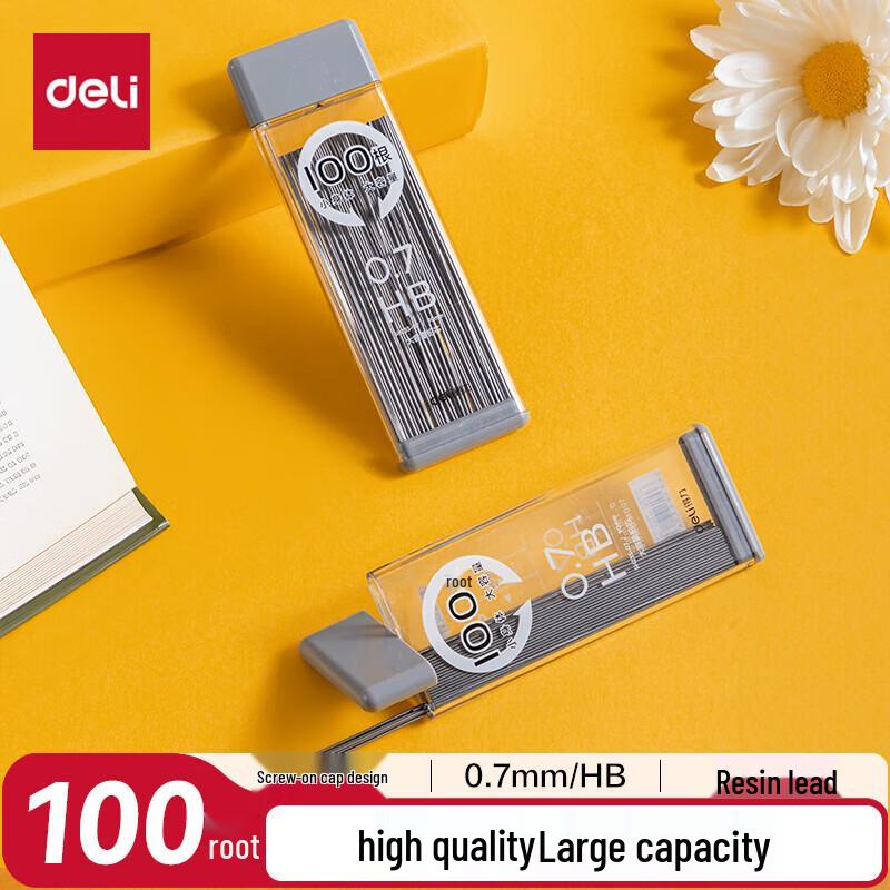 Deli 0.7mm HB Mechanical Pencil Lead Refills