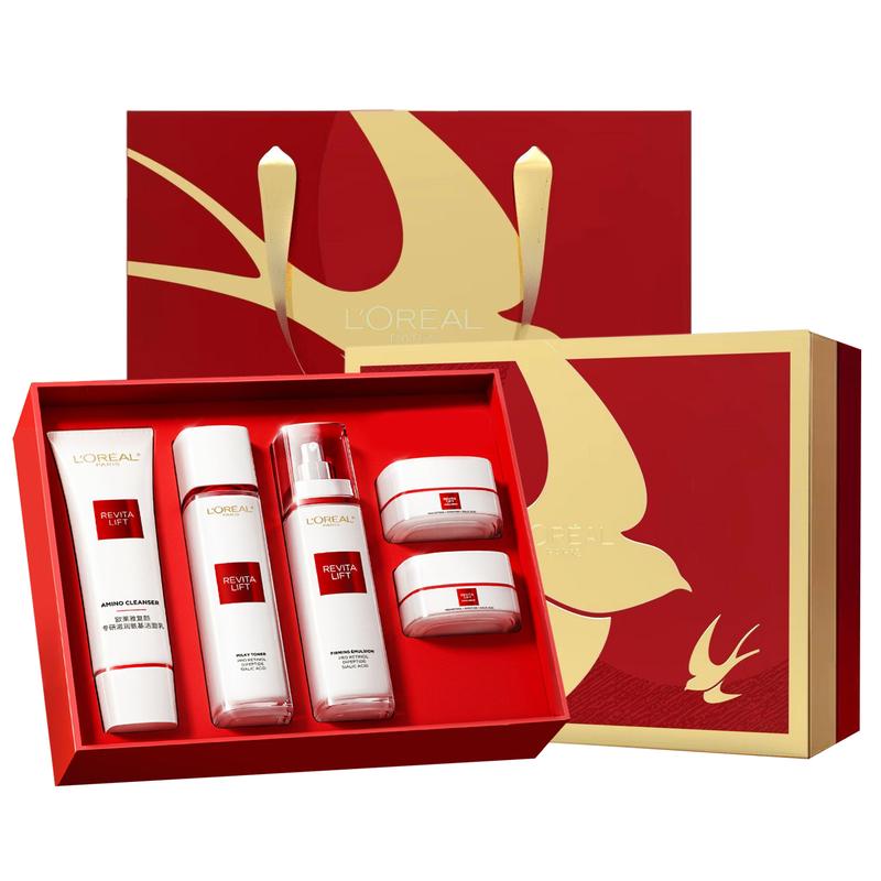 Loreal Paris Five-piece Limited Gift Box LOreal Rejuvenating Anti-Wrinkle 5-piece Set - Limited Edition LOreal Rejuvenating Anti-Wrinkle 5-Piece Set