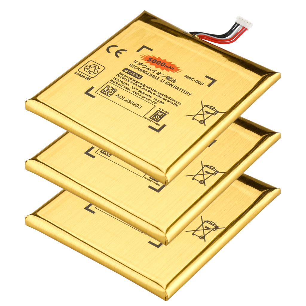 5000mAh HAC-003 Akku für Nintend Nitendo Switch Konsole HAC-001 HAC-A-BPHAT-C0, HAC-S-JP/EU-C0