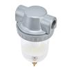 Air Compressor Filter Oil Water Separator with Transparent Cup High Filtering Accuracy 0.63MPaQSL‑25 G1