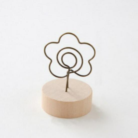 

Ретро Деревянный Зажим для Заметок и Фото - Милое Украшение для Дома