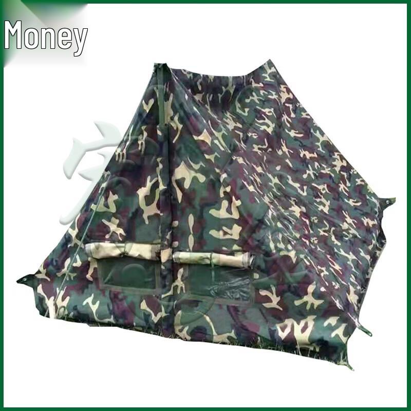 Portable Double Cotton Triangle Tent