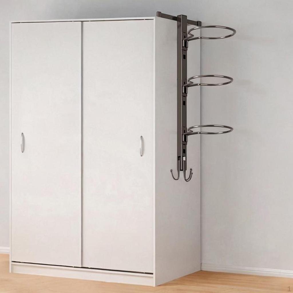 Basketball Ball Storage Rack Adhesion Football Holder Indoor Garage Shelf Organizer for Tool Room