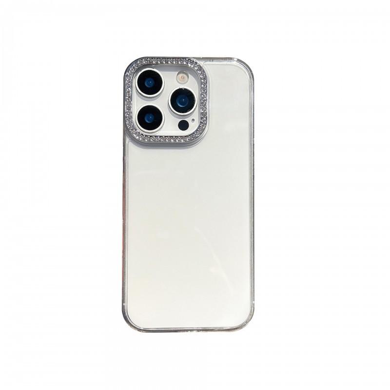 Flash Diamond Lens Ring Suitable IPhone 15om Transparent Case 16promax Phone Apple 14 Anti Drop Protective