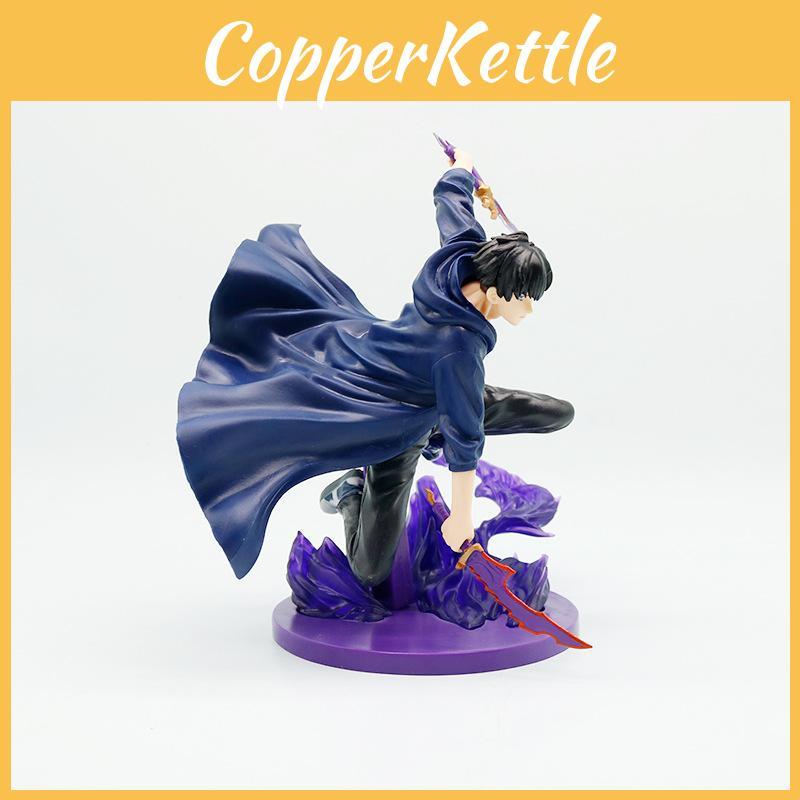 Solo Leveling Sung Jin Woo Pvc Model With Combat Posture For Home Office And Figure Enthusiasts