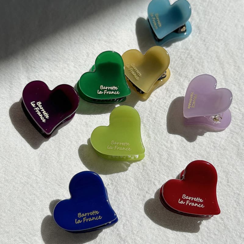 

mosxe Love mini hair clip (8color) cobalt blue