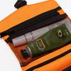 Oxford Cloth Travel Wash Bag Green/Red/Orange Hook Type Hanging Toiletry Bag Waterproof Large Capacity Storage Wash Pouch