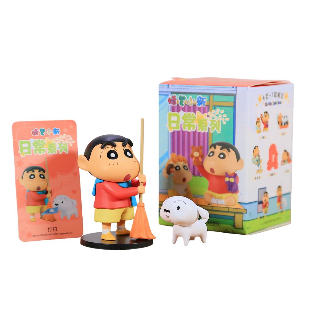 Crayon Shin-chan Anime Doll  Daily Series Anime Doll Action Figure Model Collection Toys Statue Ornament Birthday Gifts