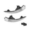 Pair of Rearview Wing Mirror Indicator Lens Turn Signal Light Cover 1538488 Fit for Ford Focus