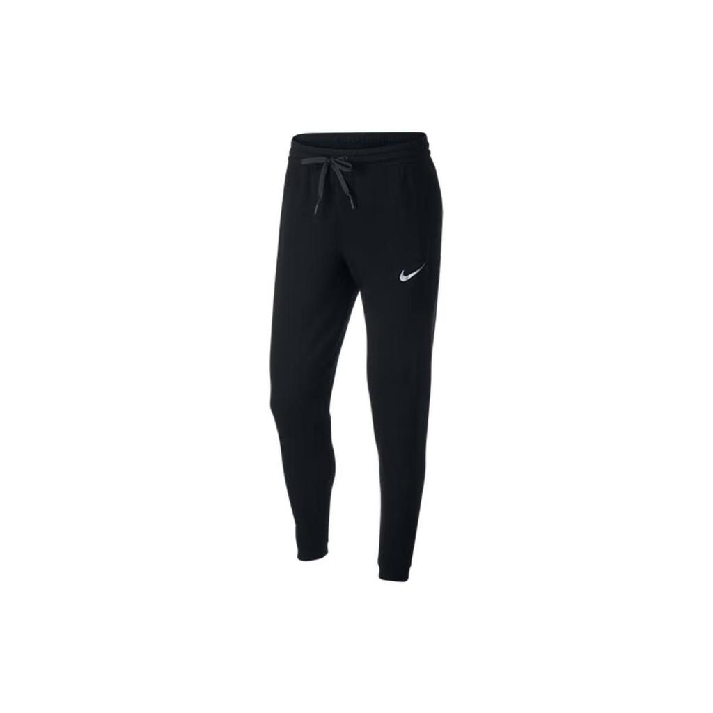 Nike Logo Print Cuffed Straight Leg Sports Pants Men Bottoms Black 925617-010