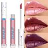 12 Colors Pearlescent Lipstick Diamond Glitter Metallic Lip Gloss Long Lasting Waterproof Lip Glaze Professional Lip Makeup