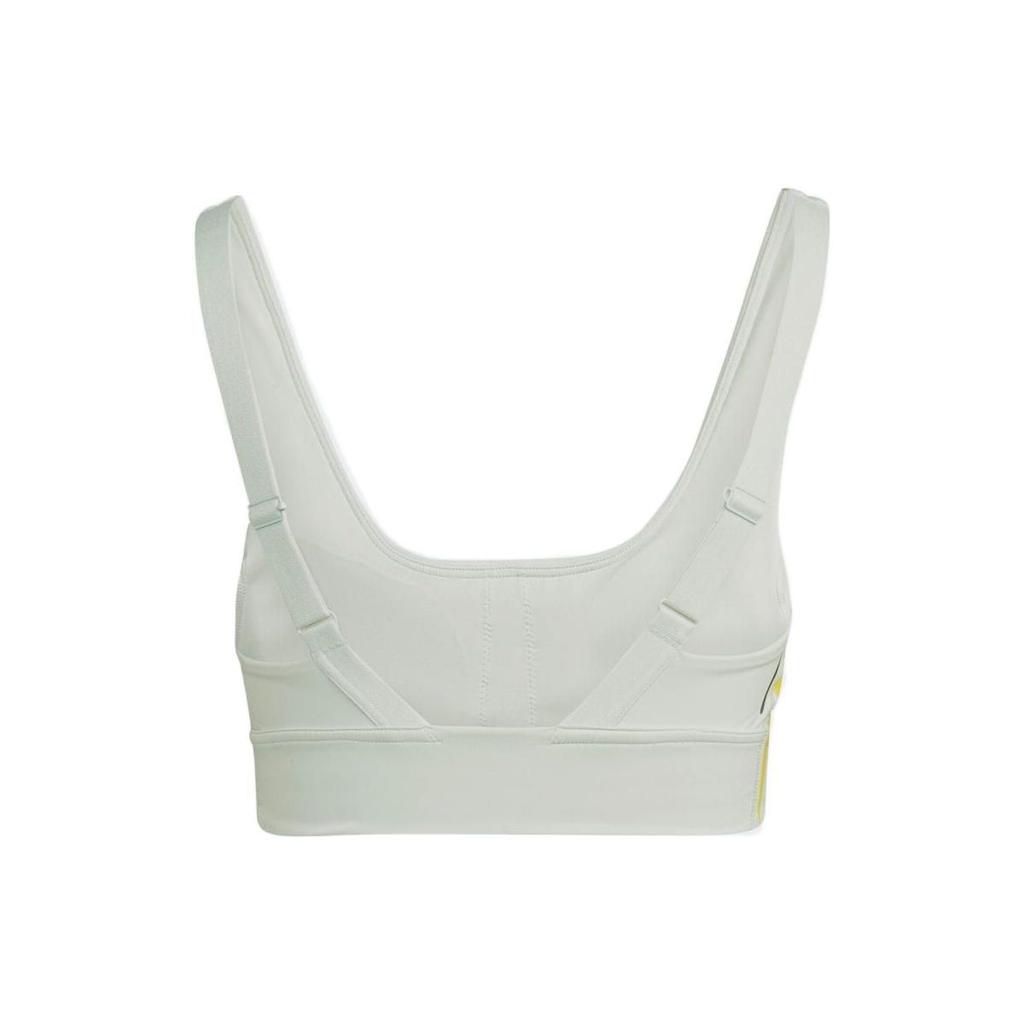 adidas Yoga Training Medium Support Sports Bra Women Underwear Linen-Green HM6392