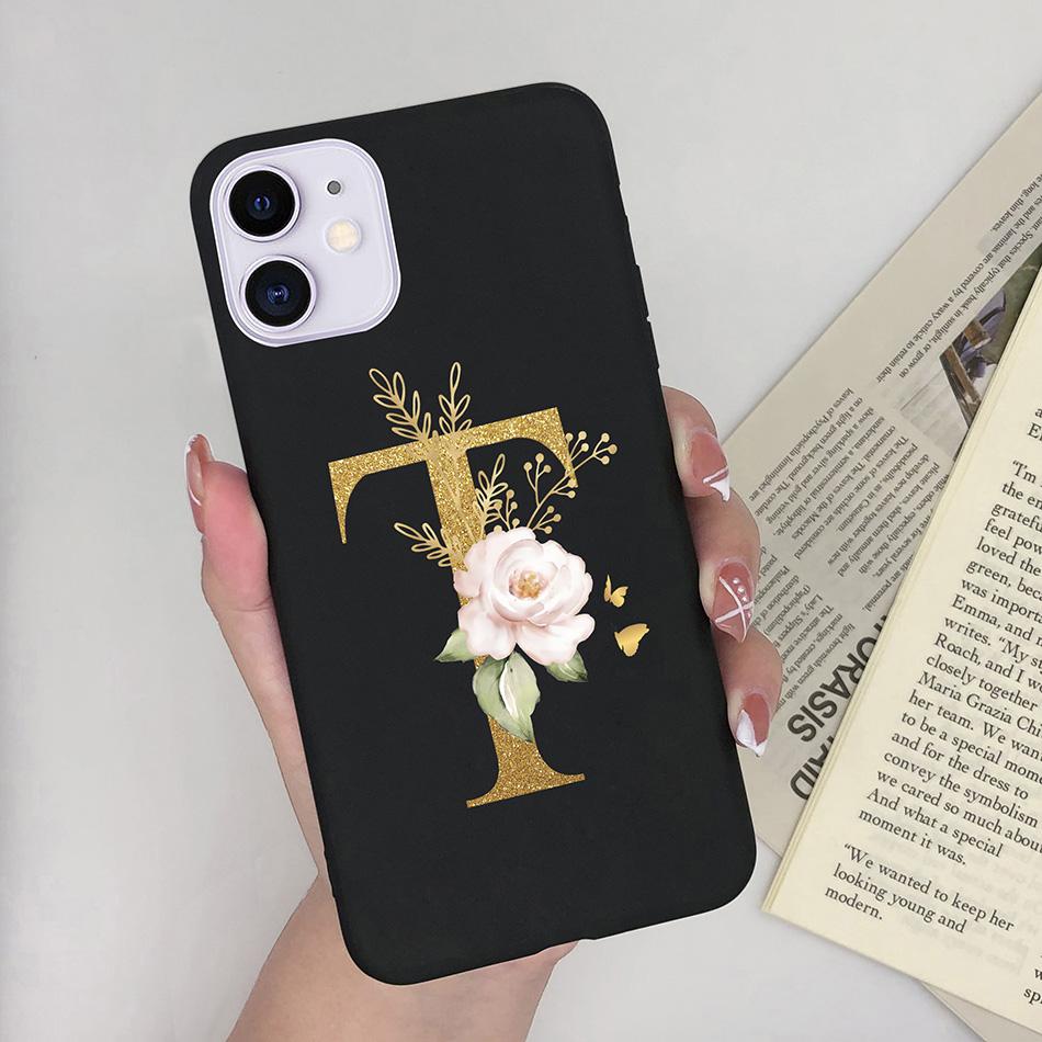 For Apple iPhone 11 Case Soft Slim Fundas Pretty Fashion Letters Phone Cover For iPhone 11 iPhone11 Pro Max Shockproof Cases
