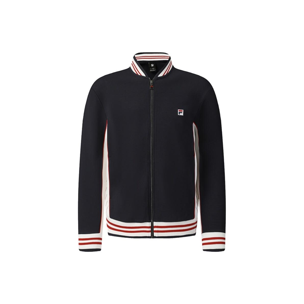 

Fila Теннис Повседневный Спорт Удобная Вязаная Куртка Мужские Куртки A11M543511F-NV XL