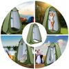 Stand Up Tents for Camping  Spacious and Portable Privacy Shelter with Excellent Ventilation Perfect for Outdoor Toilet