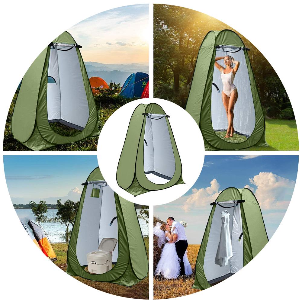 Stand Up Tents for Camping  Spacious and Portable Privacy Shelter with Excellent Ventilation Perfect for Outdoor Toilet