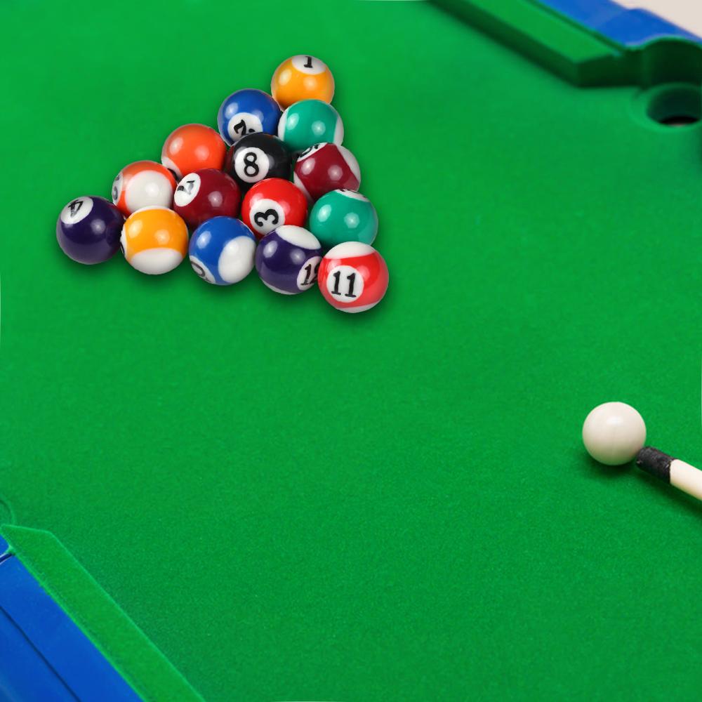 25MM   38MM Children Billiards Table Balls Set Resin Small Pool Cue Balls Full Set