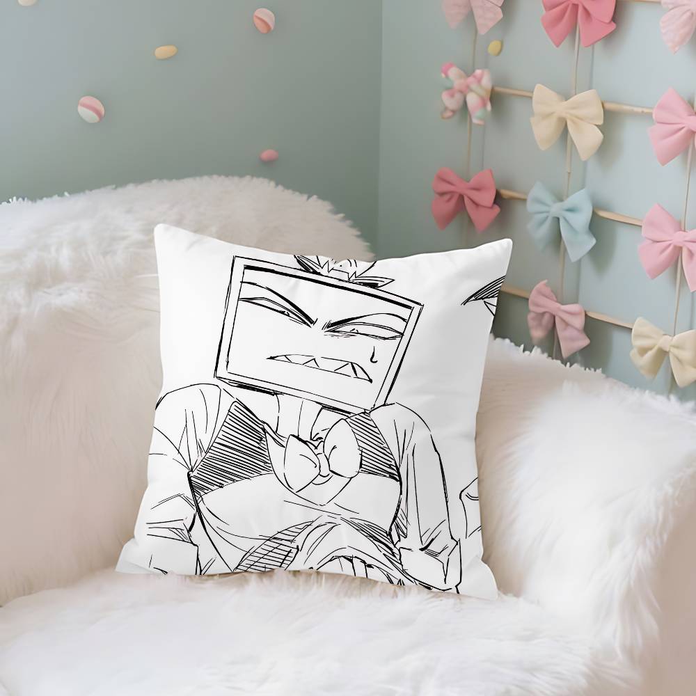 VVox Fan Arts Case Plush Fabric Soft Pillowcase Double Sided Print Cushion Cover Household Gifts
