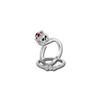 Women Skull Rings Inlay Unique Punk Ring Beautiful Skeleton Jewelry Collection**