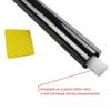 3Mx50CM VLT Schwarze Auto-Fensterfolien Tönungsfolie Haus-Fensterglas Solar-UV-Schutz Aufkleberfolien Perlenbaumwolle Klebekarton PAC