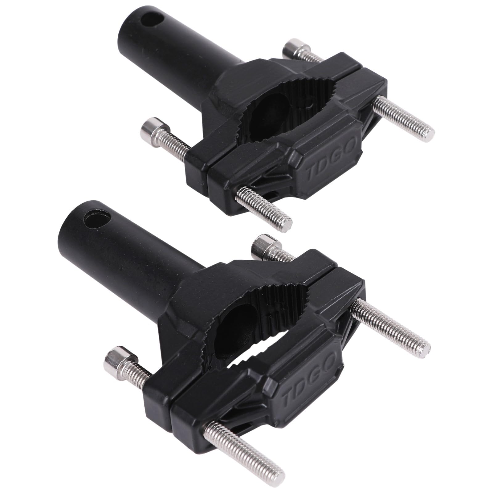 

Rubonarie Motorcycle Fog Light Aluminum Stays, Set of 2, 2-5.5cm (Black)