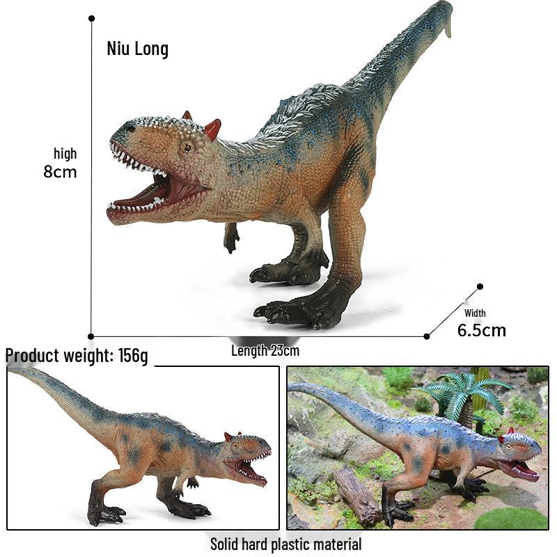 Dinosaur Model Set: T. Rex, Spinosaurus, Mosasaurus, Stegosaurus, Triceratops Cognitive Toys