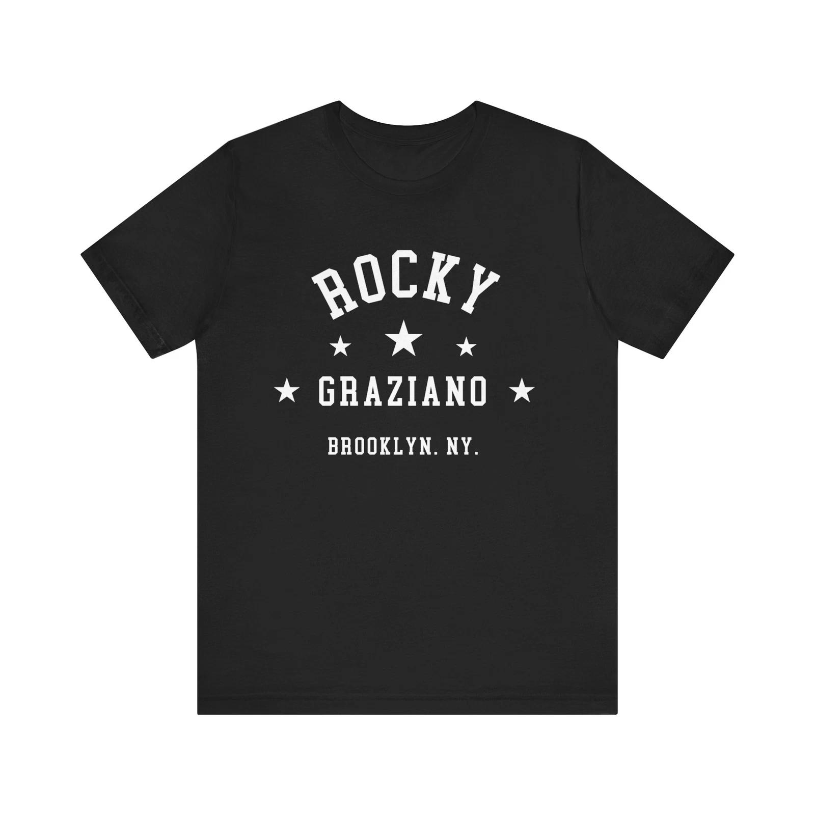 

Rocky Graziano T shirt Brooklyn Tee Shirt Retro Boxing T shirt Champions Shirt S