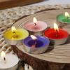 10 Round Aluminum Shell Butter Tea Wax Valentine's Day Marriage Proposal Plan Hotel Tea Insulated Hot Paint Small Candles