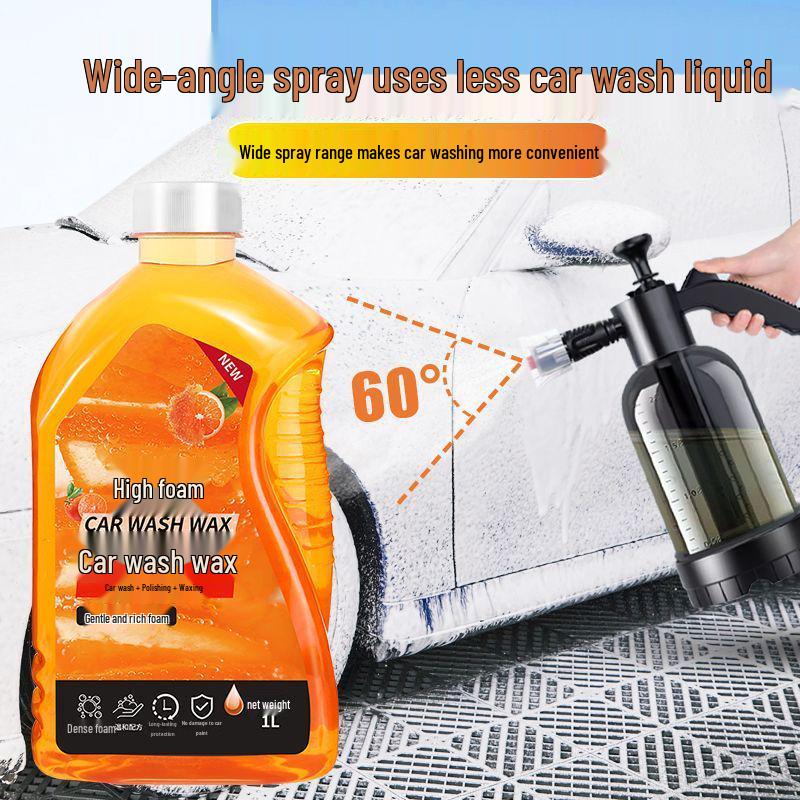 High Pressure Foam Car Wash Spray Nozzle with Liquid Wax Booster