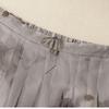 Spring and Summer Japanese and Korean Art Retro Cotton and Linen All-match A-line Skirt Large Size Loose Casual Double-layer Skirt